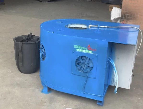 80kg Induction Furnace Smaller Size Furnace
